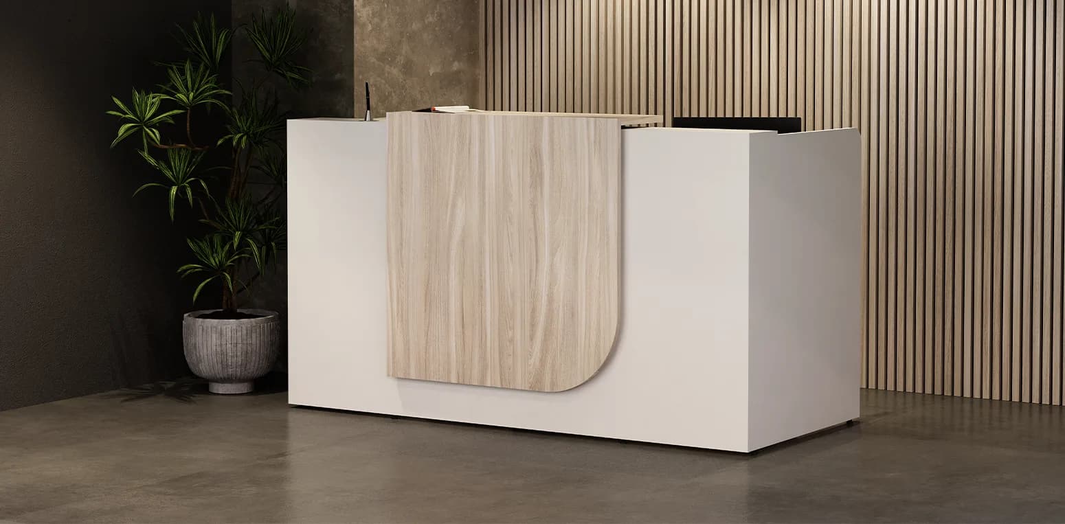 Balcão recepção alto - Prima Clean