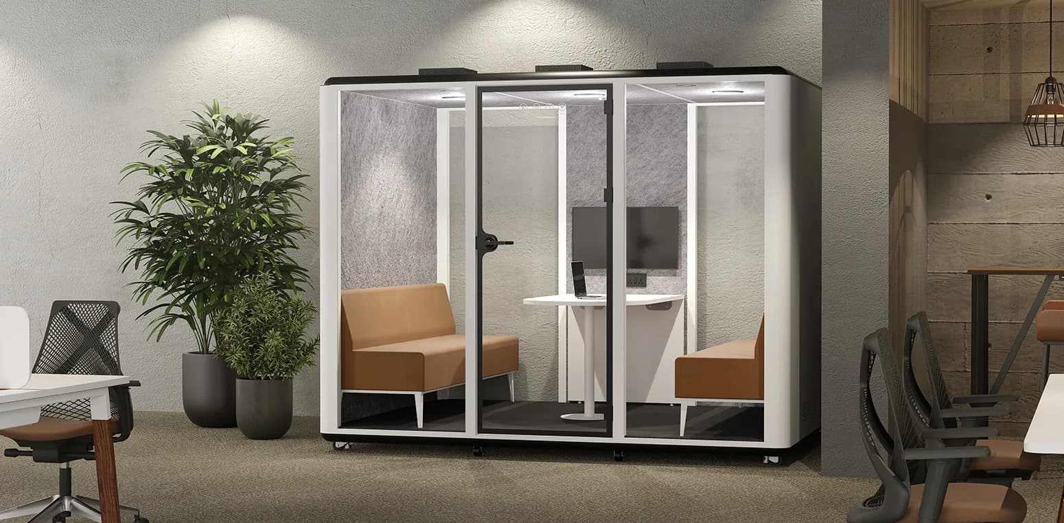 Cabine Acustica Corporativa com TV - SmartPod